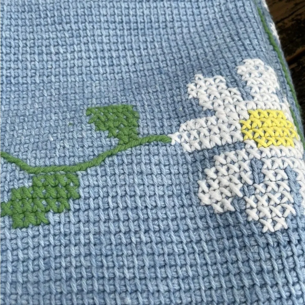 N/A floral afghan